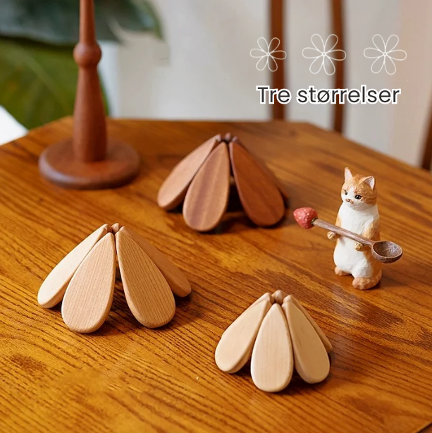 CoasterCraft: Valnøtttre Coasters – Elegant Beskyttelse for Alle Overflater