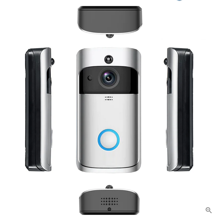 Wireless Doorbell™ – Smart videodørklokke med HD-kamera, bevegelsessensor og toveis lyd
