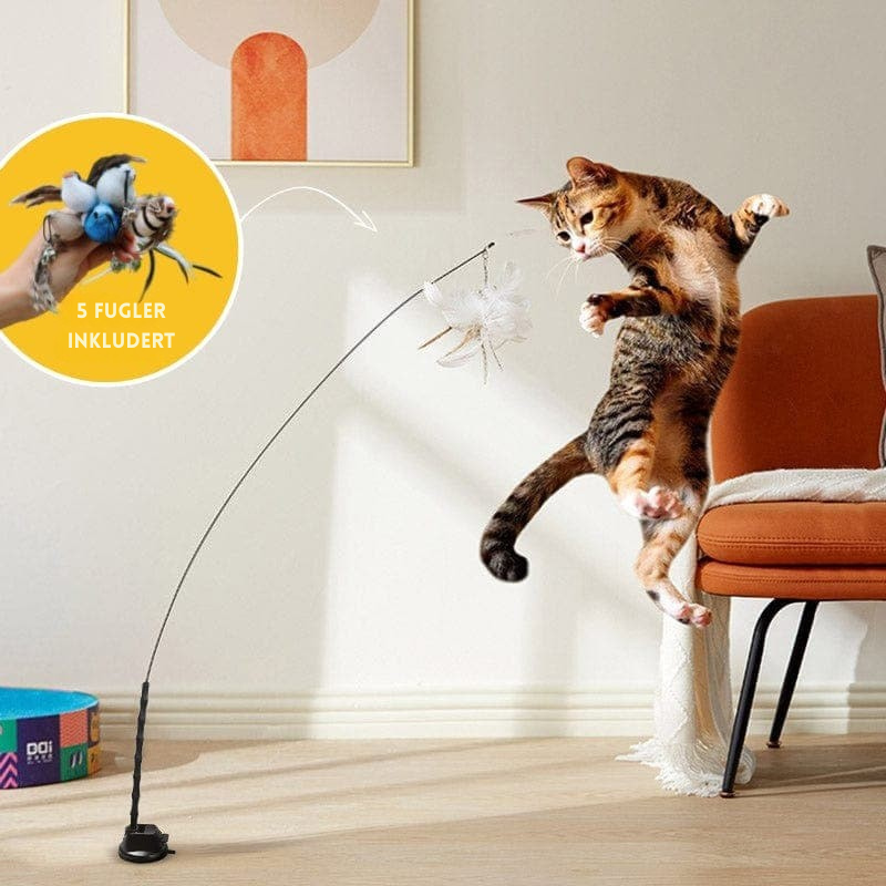 PurrChase Bird Toy – Interaktiv jaktsimulering for katter