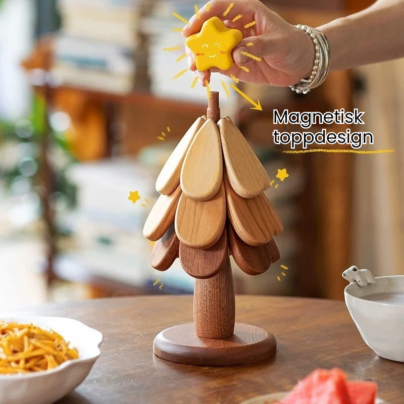CoasterCraft: Valnøtttre Coasters – Elegant Beskyttelse for Alle Overflater