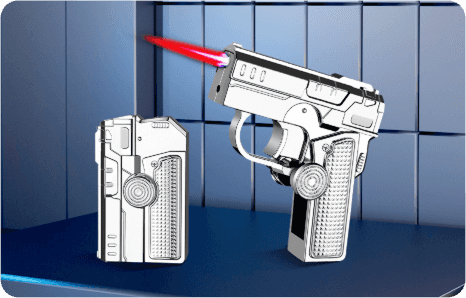 SparkGun Pro™ | Multifunksjonell sammenleggbar vindbestandig lighter