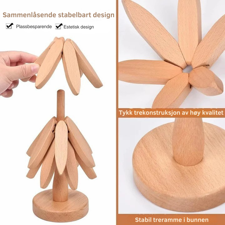 CoasterCraft: Valnøtttre Coasters – Elegant Beskyttelse for Alle Overflater