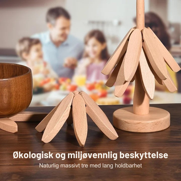 CoasterCraft: Valnøtttre Coasters – Elegant Beskyttelse for Alle Overflater