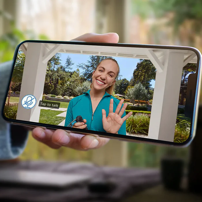 Wireless Doorbell™ – Smart videodørklokke med HD-kamera, bevegelsessensor og toveis lyd
