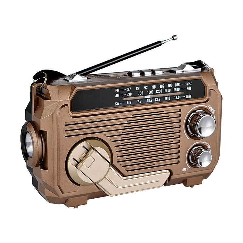 Multifunksjonell Solcelledrevet Radio