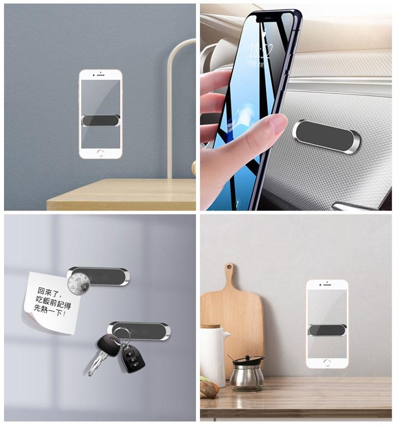 CarTech Magnetisk Mobilholder – Sterk, Gjenbrukbar & 360° Roterbar
