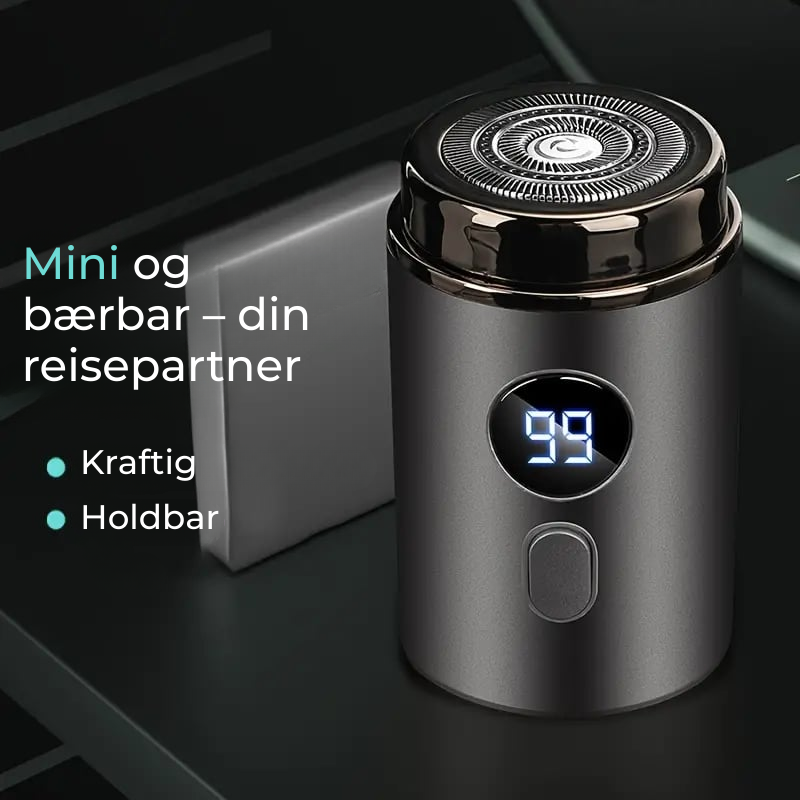 Mini-Shave Bærbar Elektrisk Barbermaskin