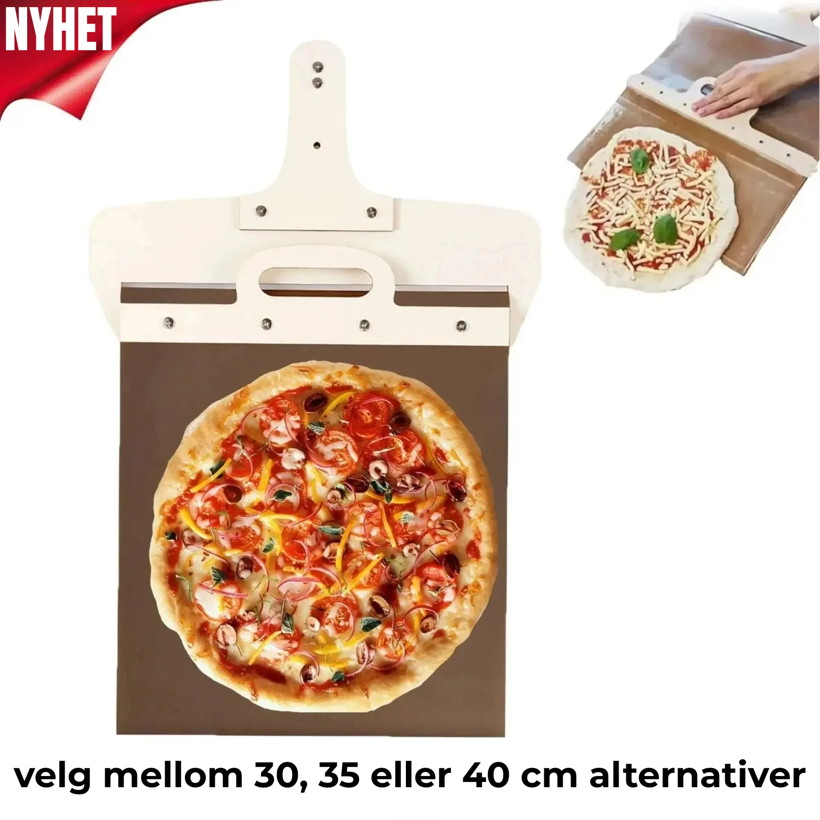 EvoPeel™ | Glidende Pizzaspade