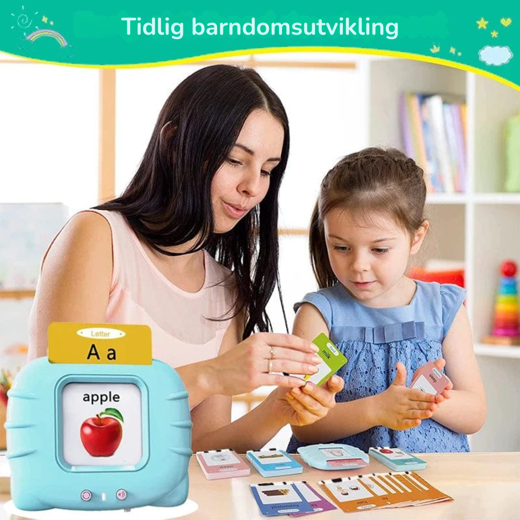 KinderTalk™ | Pedagogiske talende flashkort
