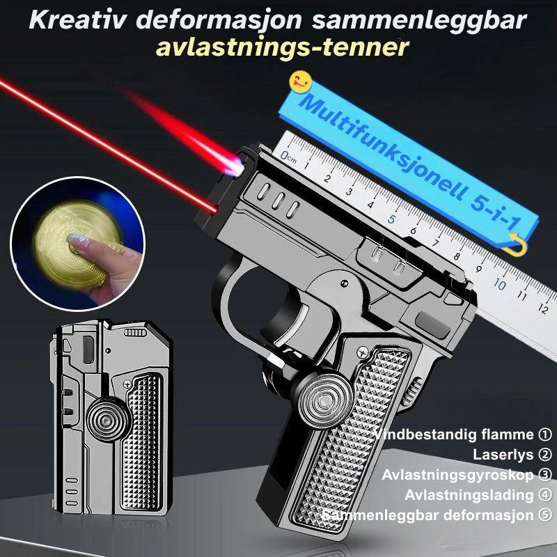 SparkGun Pro™ | Multifunksjonell sammenleggbar vindbestandig lighter