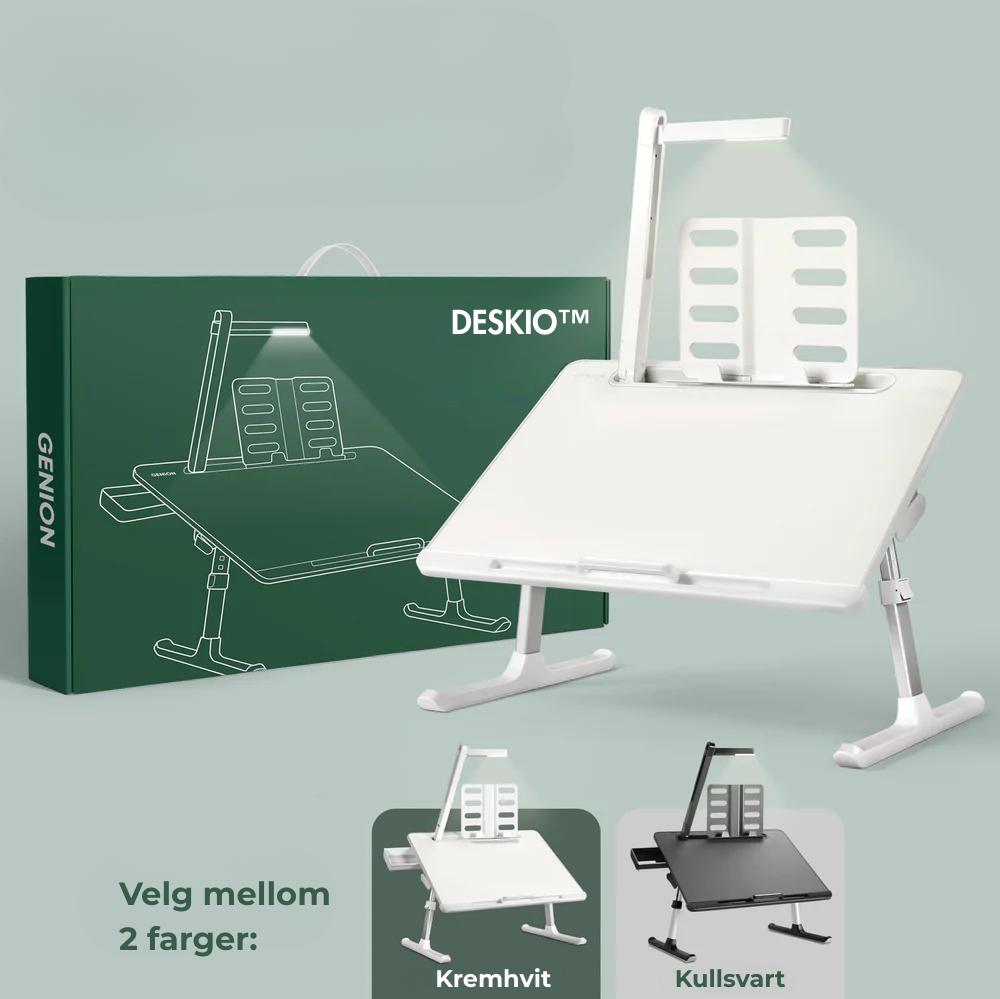 Deskio™ | Høydejusterbart skrivebord