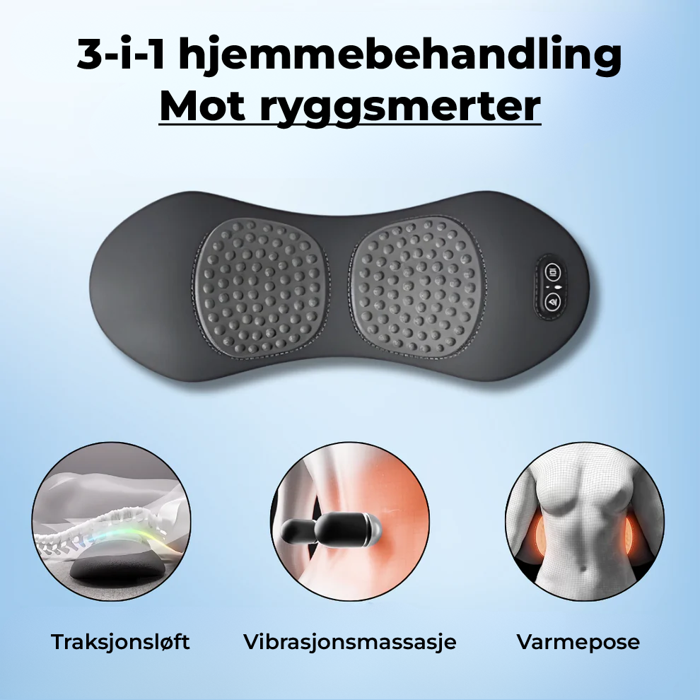 Soothe 3-i-1 ryggmassasjer