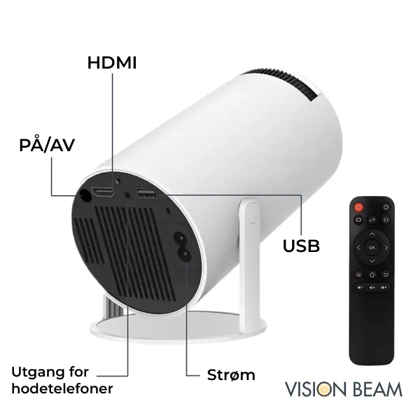 Vision Beam™ - hjemmekinoopplevelse