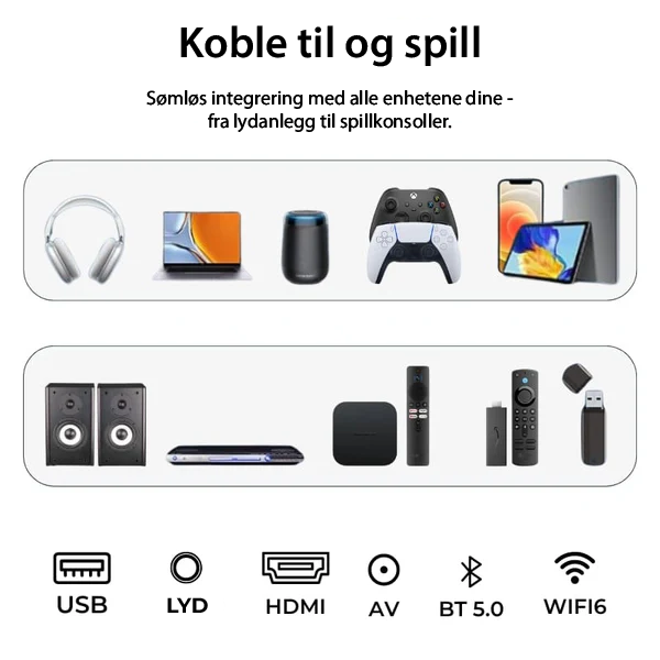 Vision Beam™ - hjemmekinoopplevelse