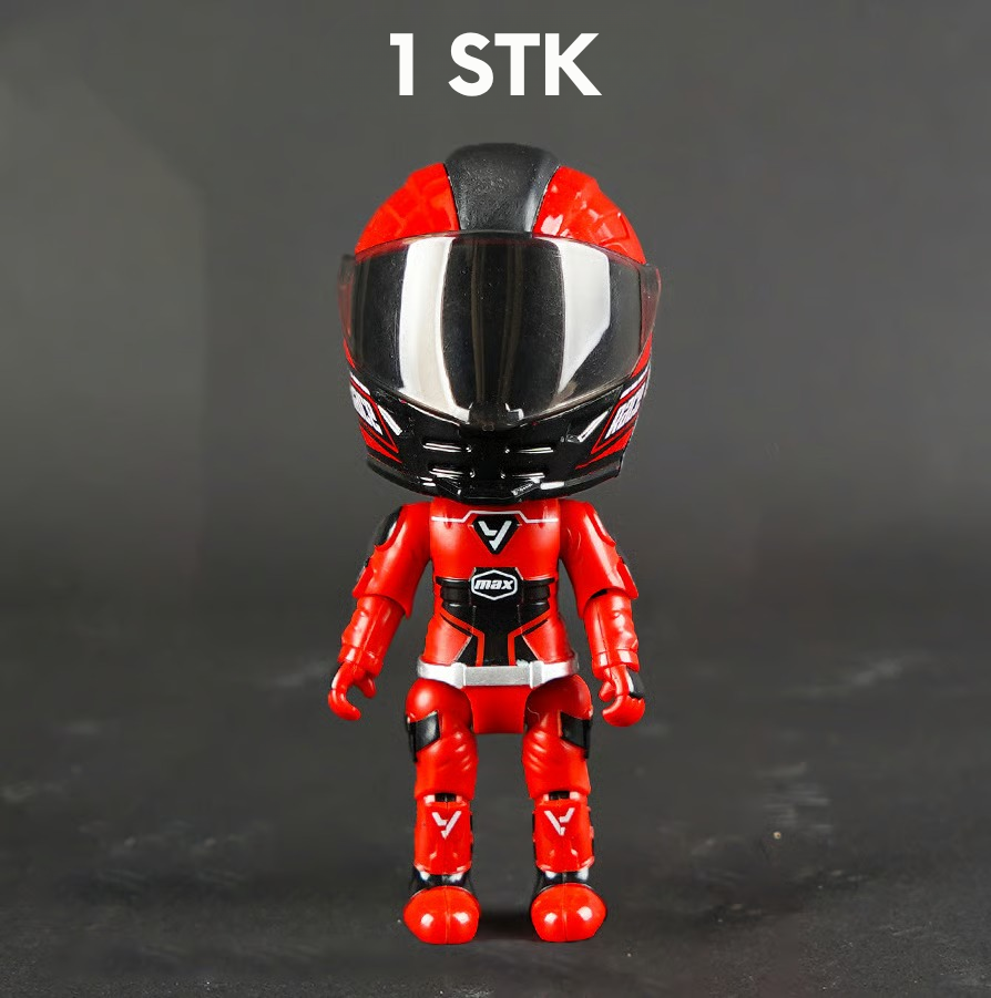 RoadBeast™ Morph – Motorsykkelryttermodell & Hjelmtransformer 🏍️⚡