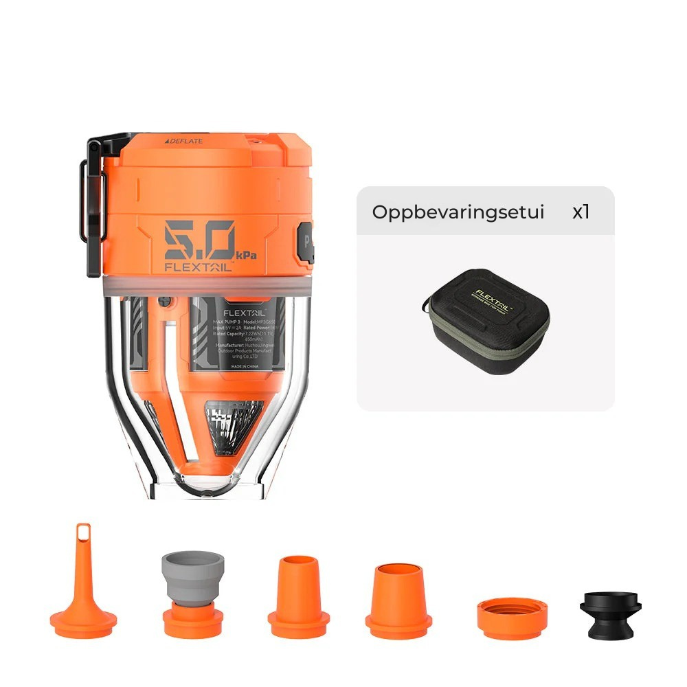 LumiPump™ 3 – Ultimat Bærbarhet