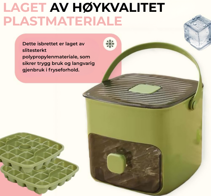 FrostBox™ | Dobbelt Isbitbrett med Enkel Utløsning