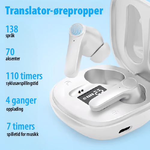 Elderdiscuss™ Oversettelses-ørepropper