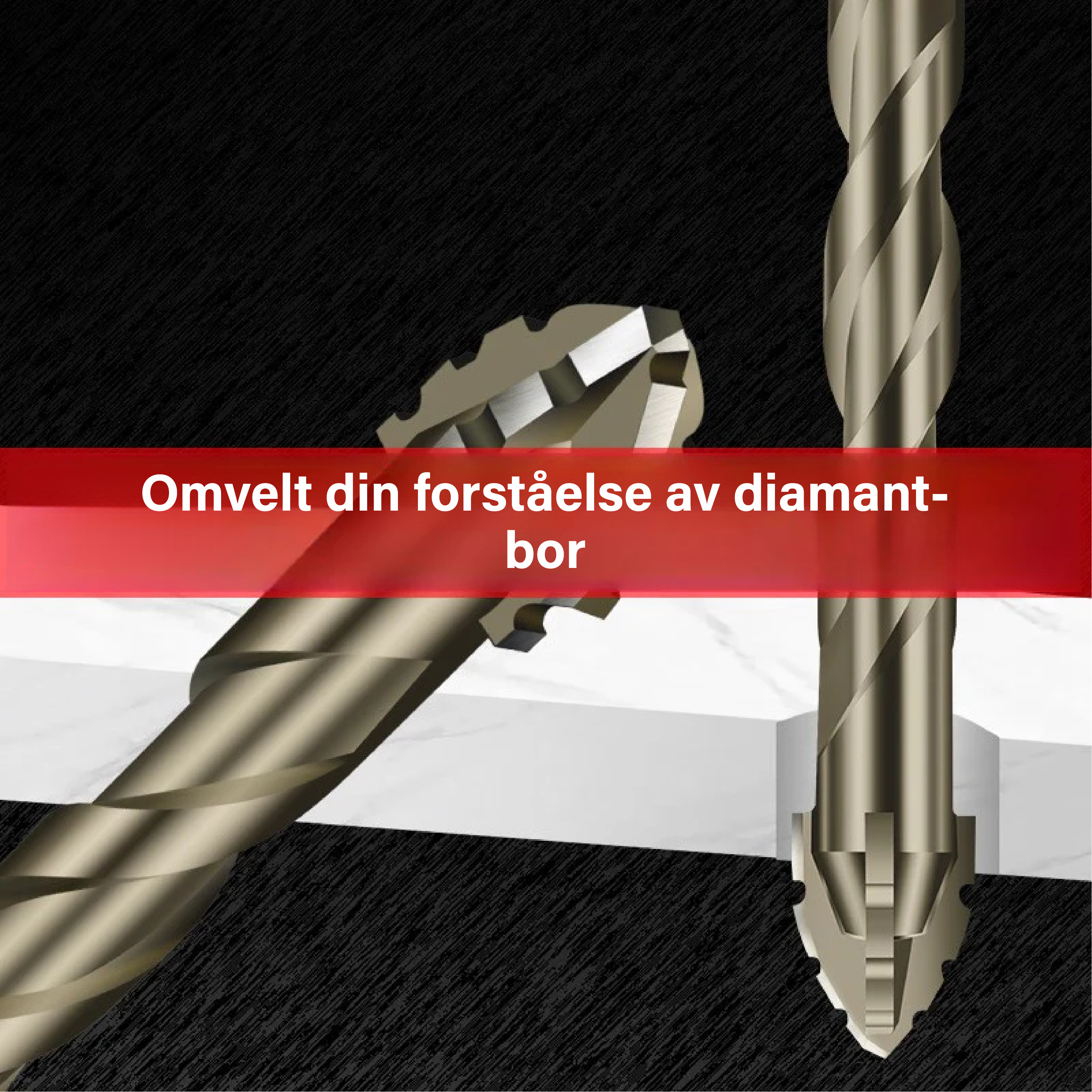 TwistForge Pro | Høystyrke eksentrisk spiralbor