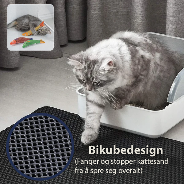 MessFree Paws™ Kattebakkematte
