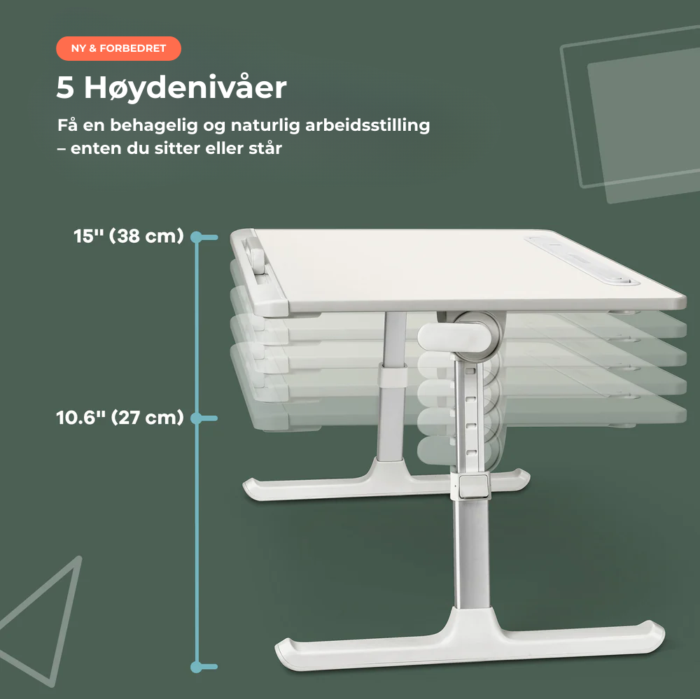 Deskio™ | Høydejusterbart skrivebord