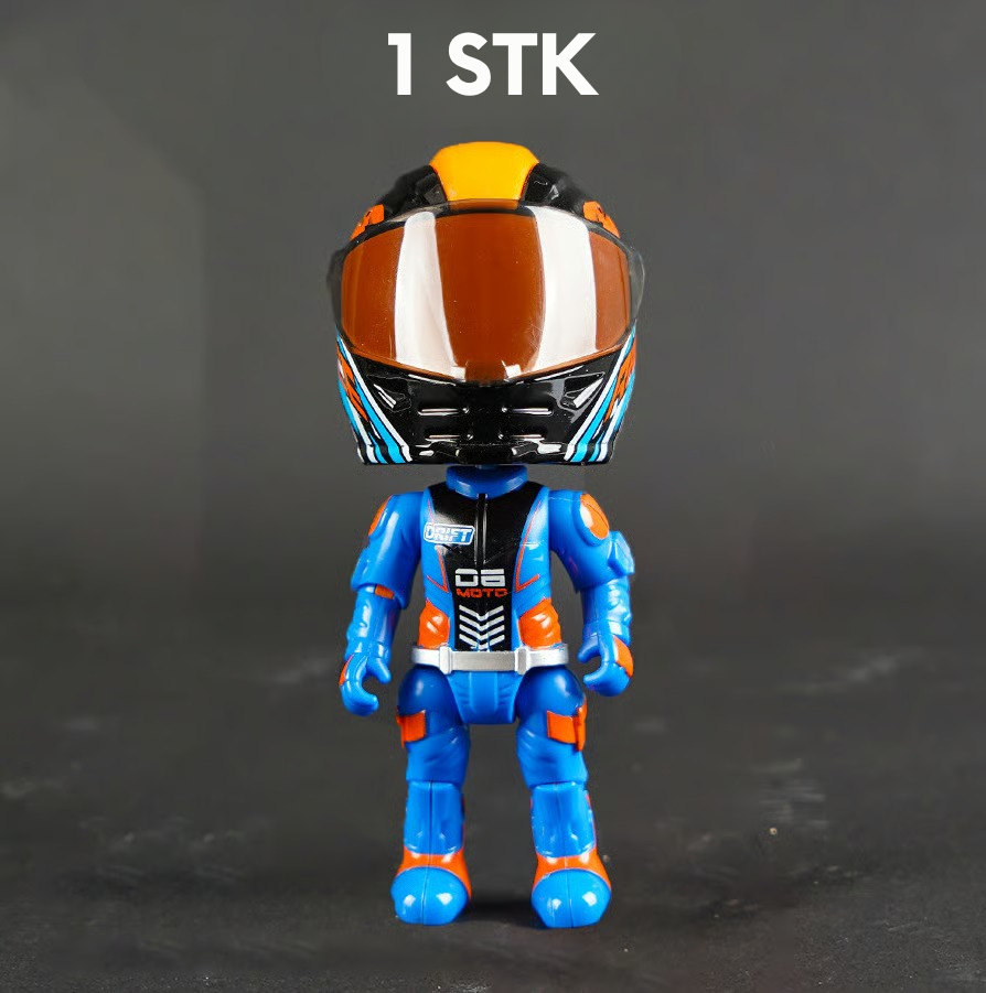 RoadBeast™ Morph – Motorsykkelryttermodell & Hjelmtransformer 🏍️⚡