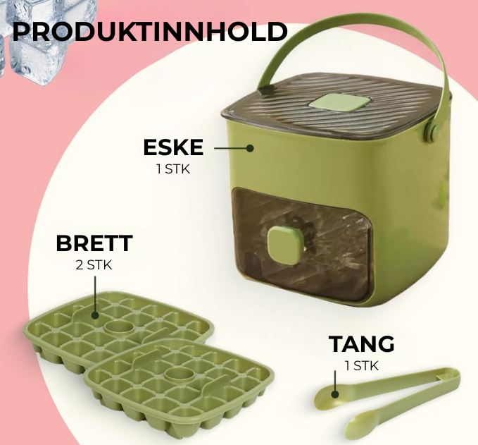 FrostBox™ | Dobbelt Isbitbrett med Enkel Utløsning