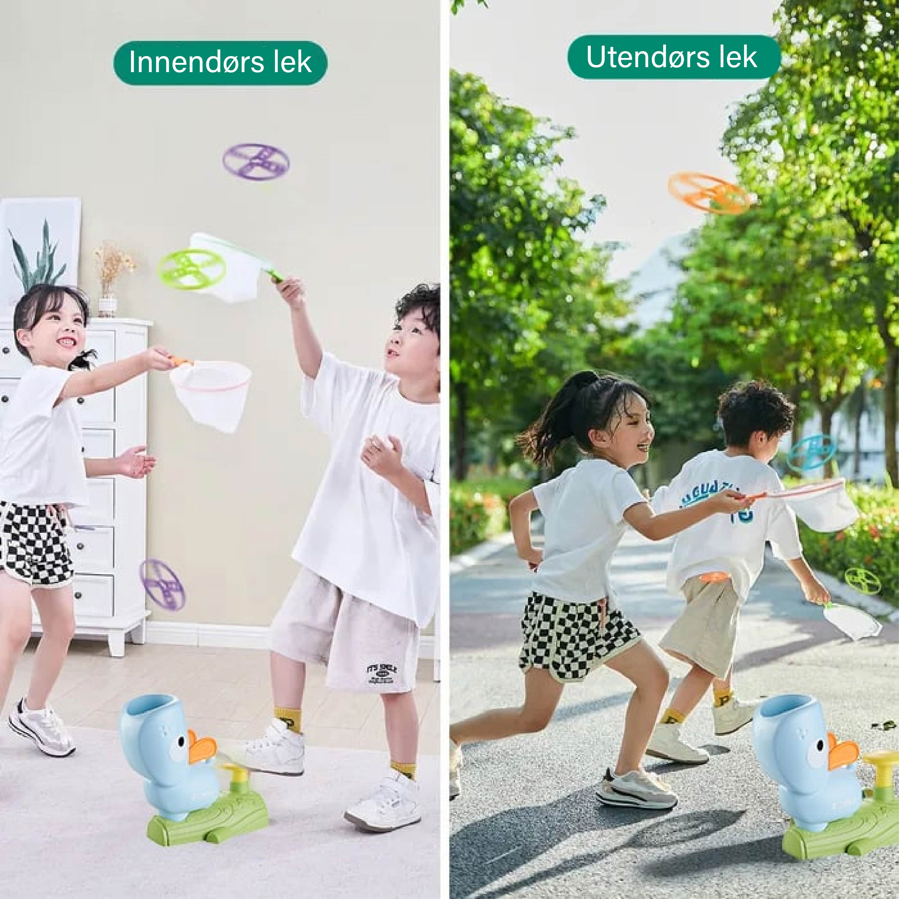 WhirlWind Flyers: Start, fang, lek!
