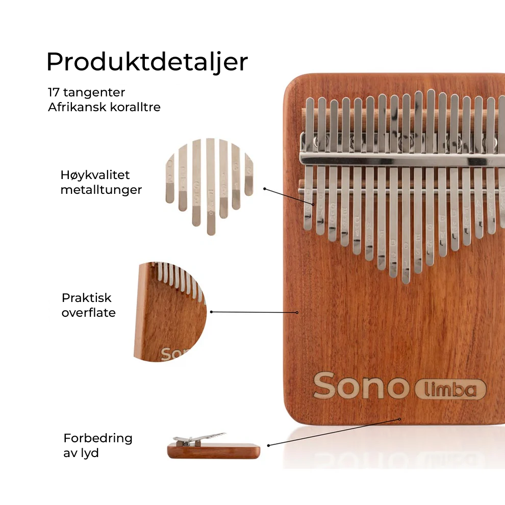Coralimba | Håndlaget Kalimba