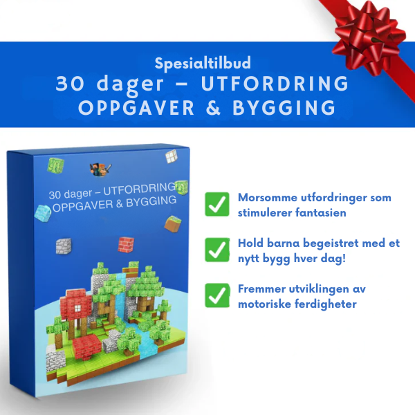 PixelBlox™ – Magnetiske byggeklosser for barn | STEM-læringsleker