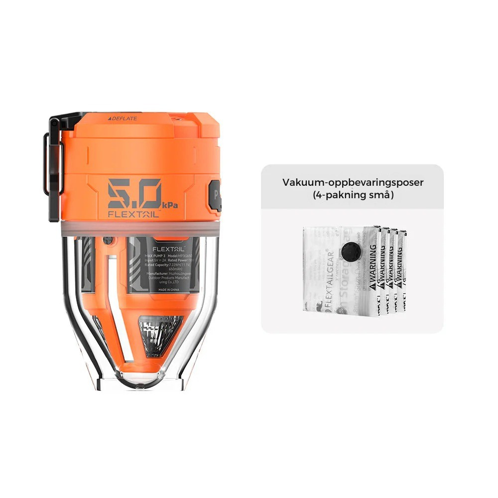LumiPump™ 3 – Ultimat Bærbarhet