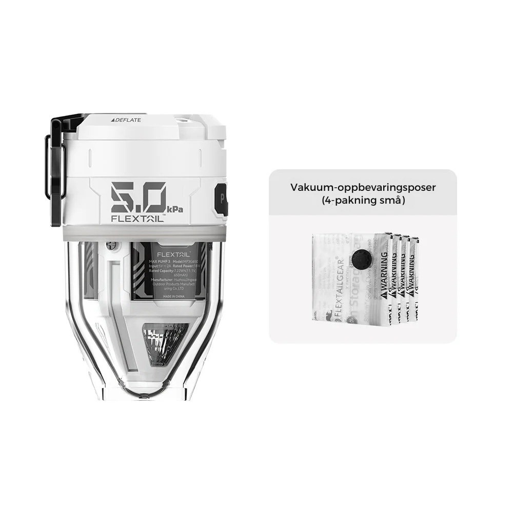 LumiPump™ 3 – Ultimat Bærbarhet