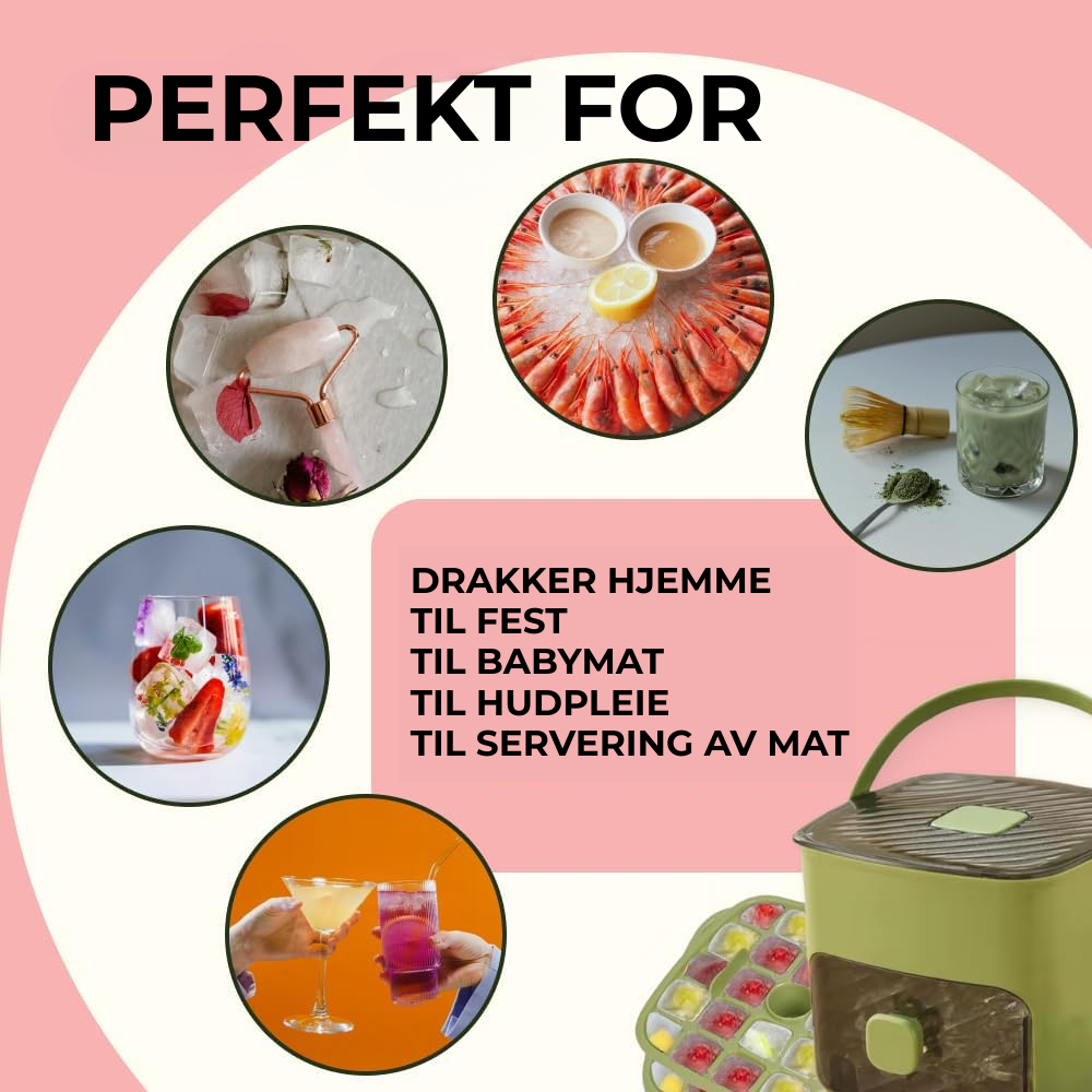 FrostBox™ | Dobbelt Isbitbrett med Enkel Utløsning