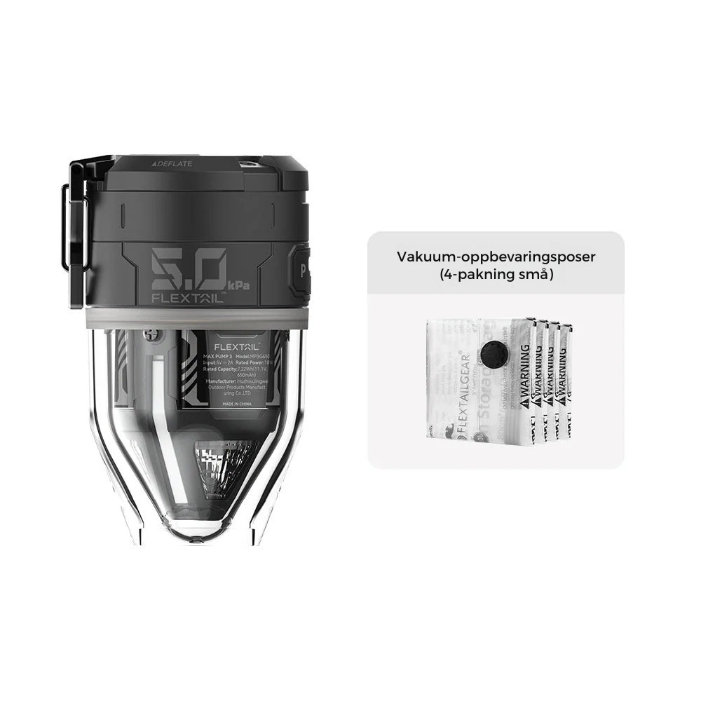 LumiPump™ 3 – Ultimat Bærbarhet