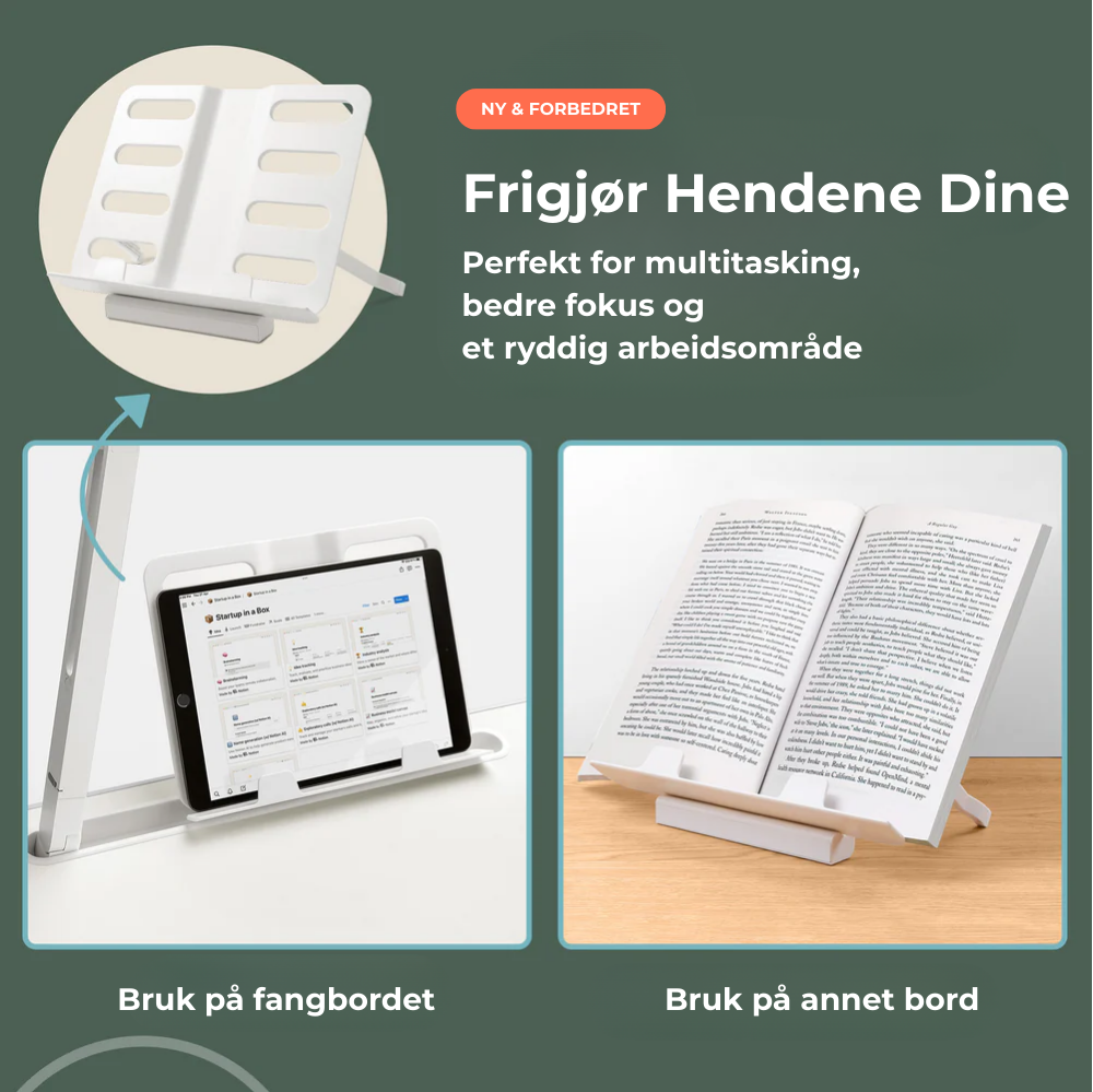 Deskio™ | Høydejusterbart skrivebord
