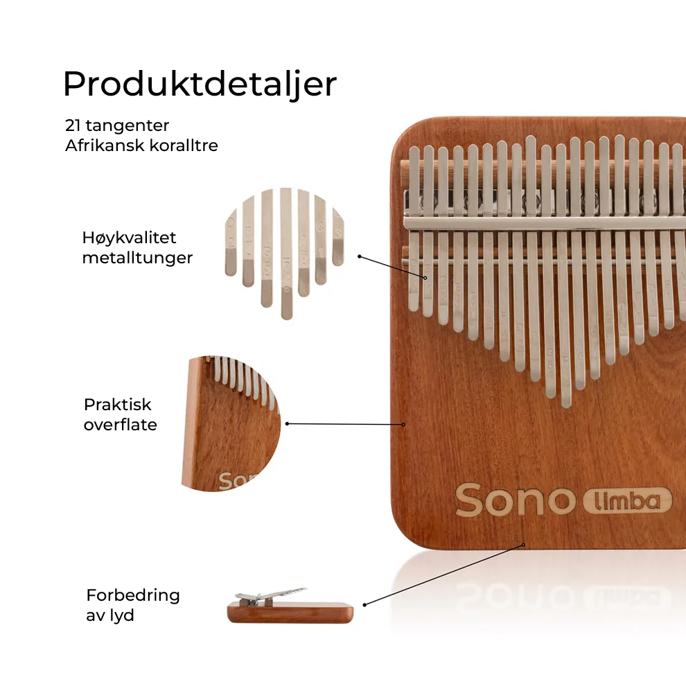 Coralimba | Håndlaget Kalimba