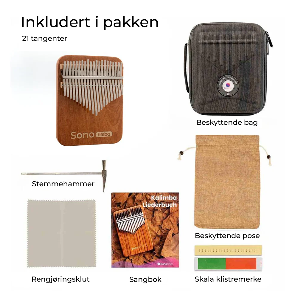 Coralimba | Håndlaget Kalimba