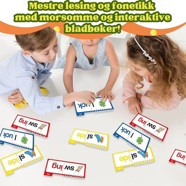 Les & Rim Vendebøker | 30 Morsomme Måter å Vekke Leselyst (Engelsk)