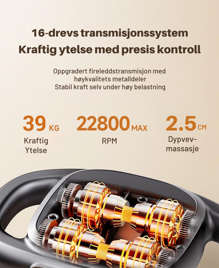 Vibroxe™ | Høytytende muskelavslappingsenhet