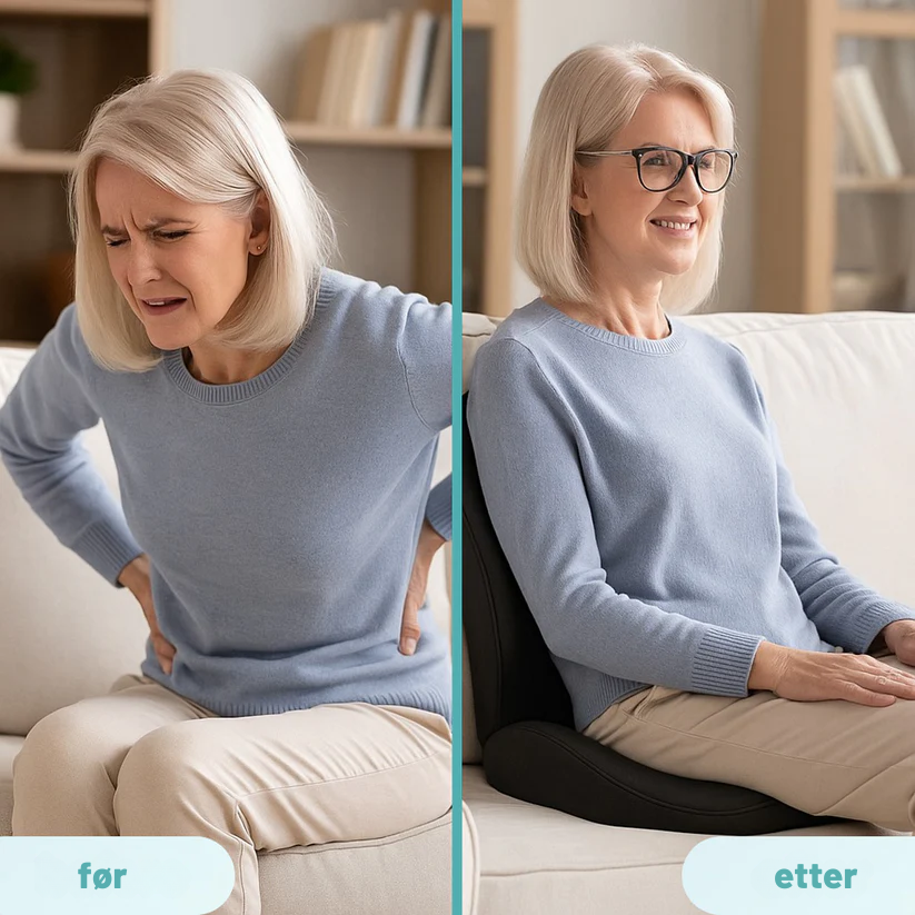 Cushiora™ | Premium Komfort- & Holdningsstøttepute