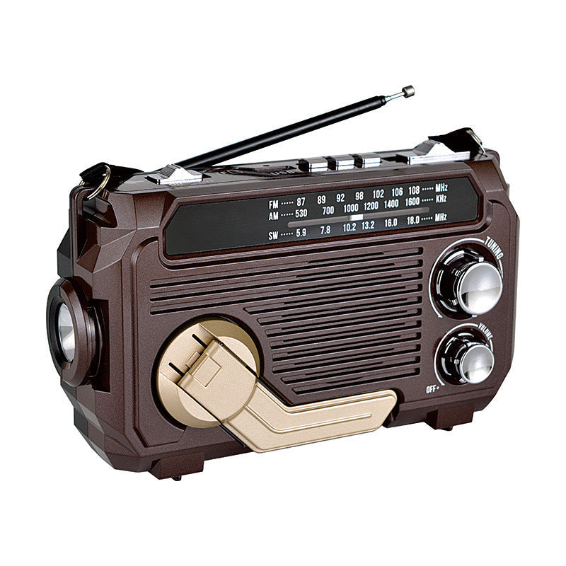 Multifunksjonell Solcelledrevet Radio