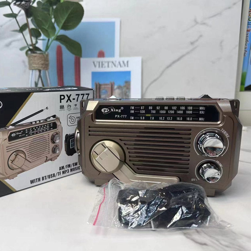 Multifunksjonell Solcelledrevet Radio
