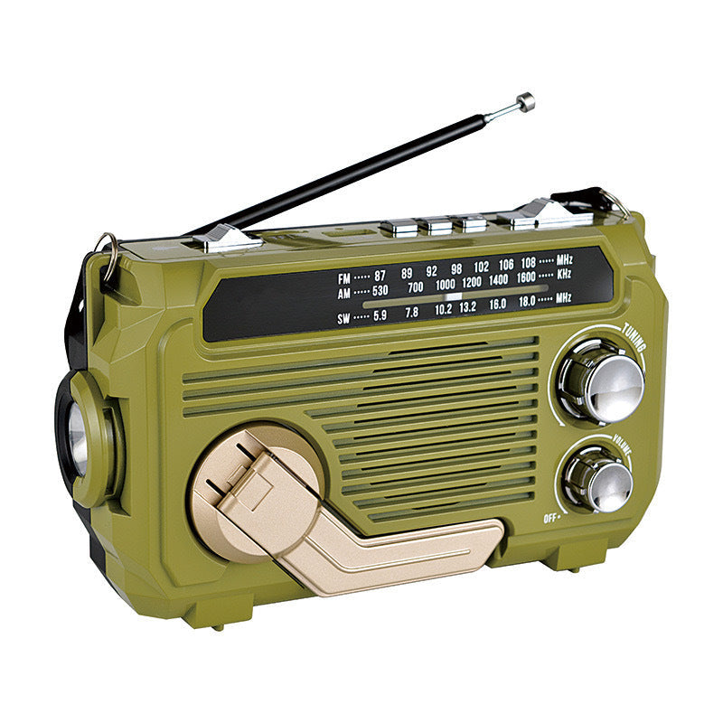 Multifunksjonell Solcelledrevet Radio