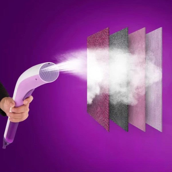 STEAMY Håndholdt Steamer – Rask Oppvarming, Kraftig Rynkefjerning, Reisevennlig