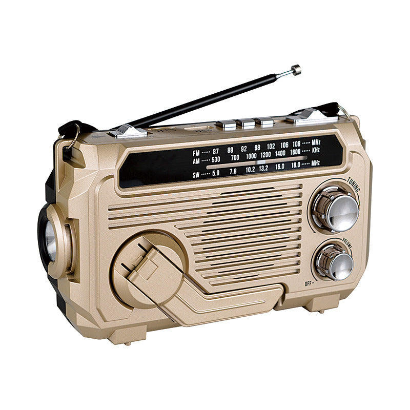 Multifunksjonell Solcelledrevet Radio