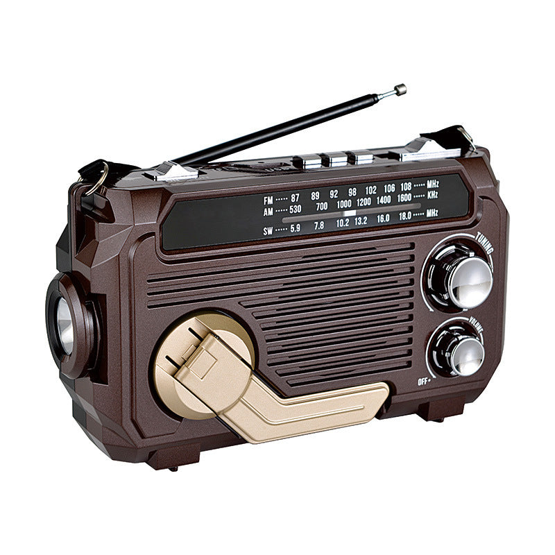 Multifunksjonell Solcelledrevet Radio