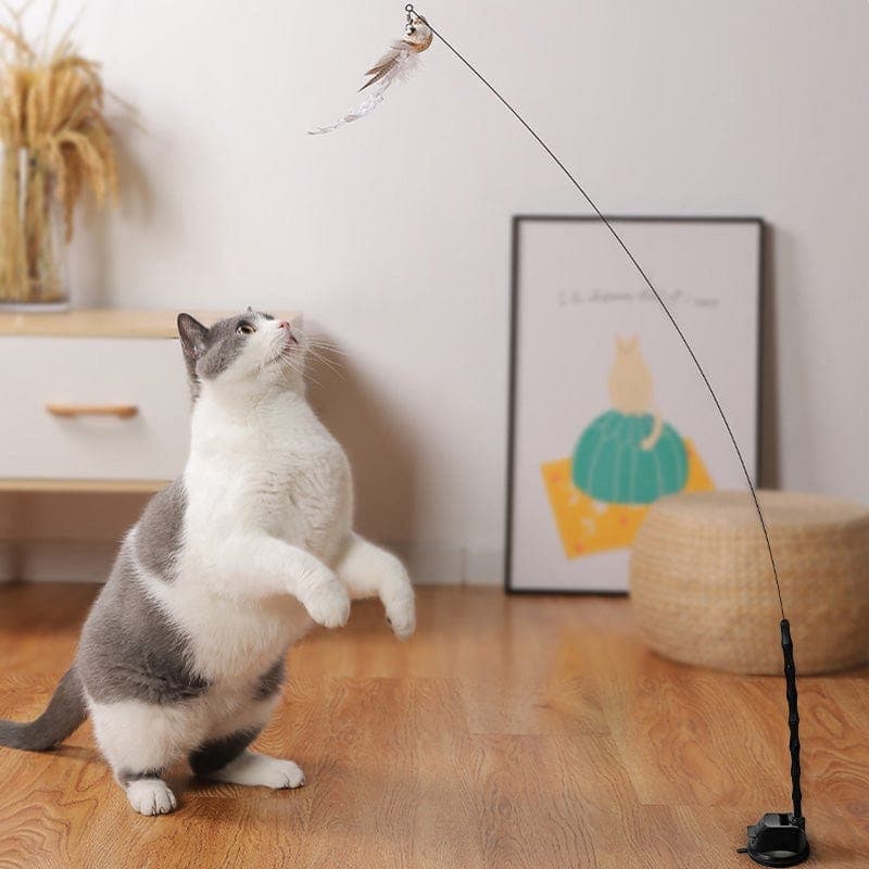 PurrChase Bird Toy – Interaktiv jaktsimulering for katter