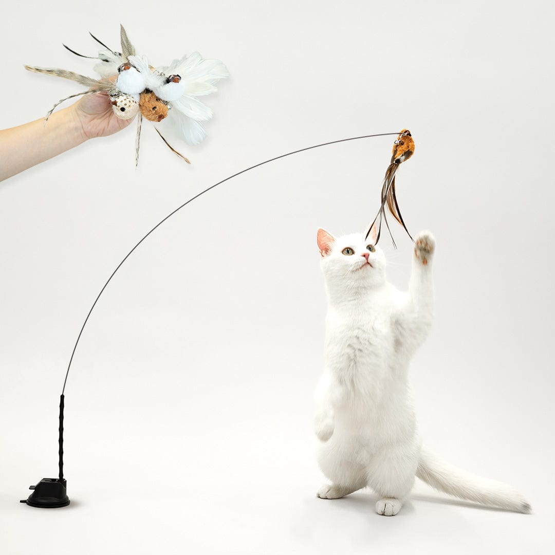 PurrChase Bird Toy – Interaktiv jaktsimulering for katter