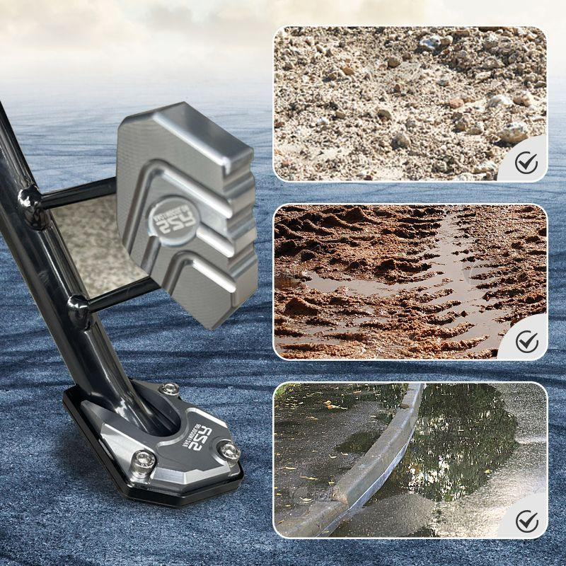 ParkSure™ | Støtteplate for motorsykkelstøtte