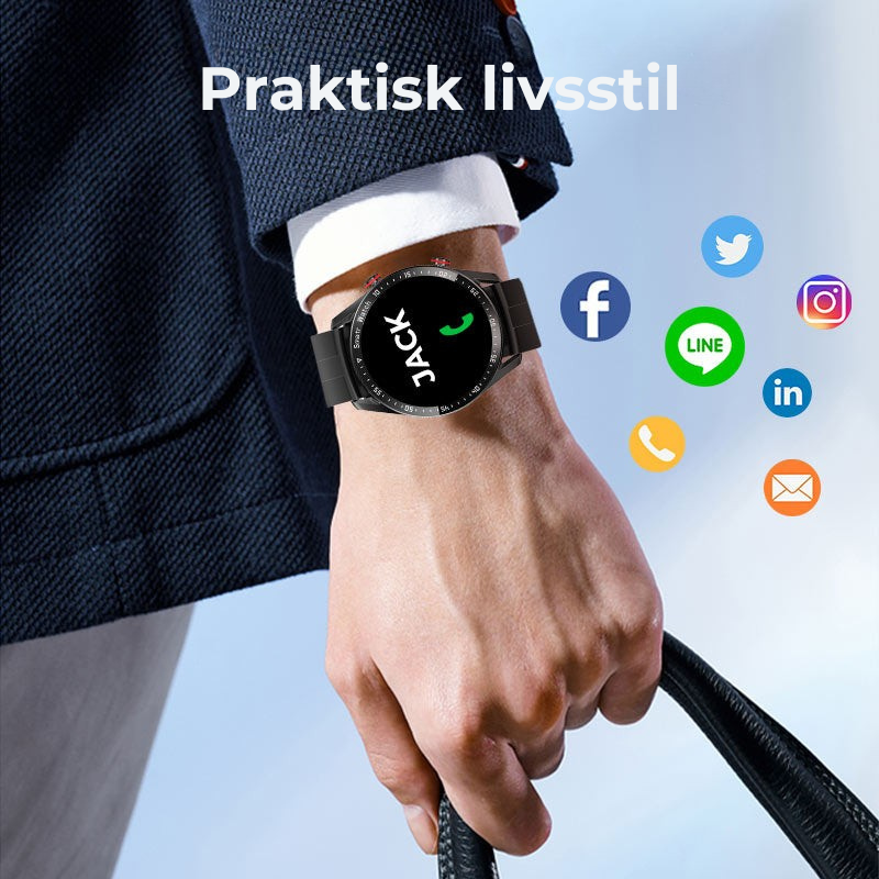 PowerWatch 20: Avansert smartklokke med GPS og helseovervåking